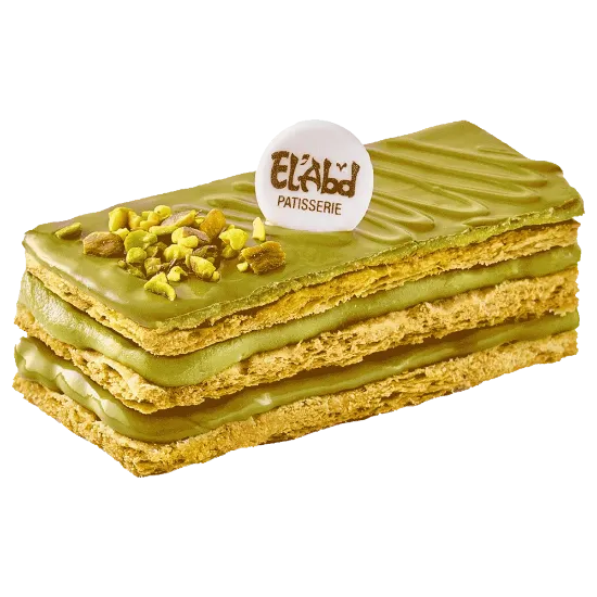 Pistachio Mille-feuille Gateau - ميلفيه فسدق