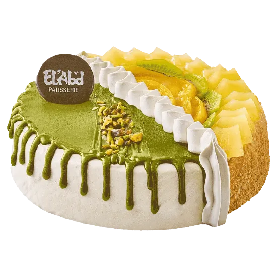 Duetto Pistachio & Fruits Cake 20 تورتة فسدق و فاكهه