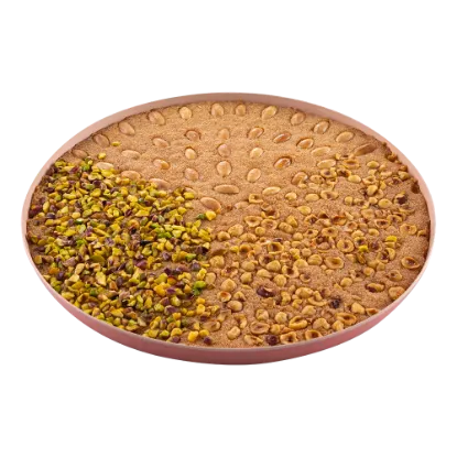 Nuts Basbousa Format Platter – Small - طبق فورمة بسبوسة مكسرات - صغير