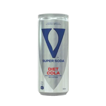 V Cola Diet Soft Drink - 300ml - مشروب غازي في كولا دايت - 300 مل
