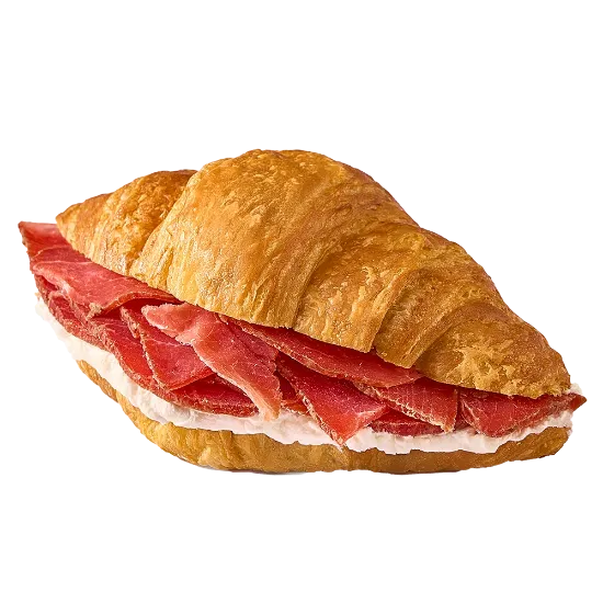 Pastrami & Kiri Croissant - كرواسون كيري بسطرمة