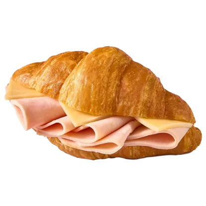 Turkey & Cheddar Croissant - كرواسون تركي وشيدر