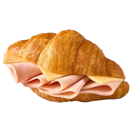 Turkey & Cheddar Croissant - كرواسون تركي وشيدر